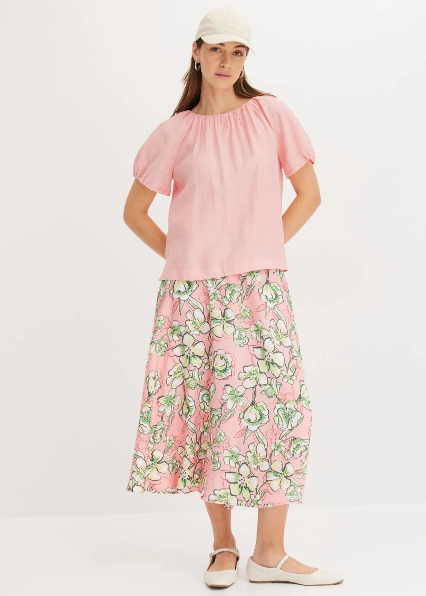 Blusa de tejido arrugado estructurado