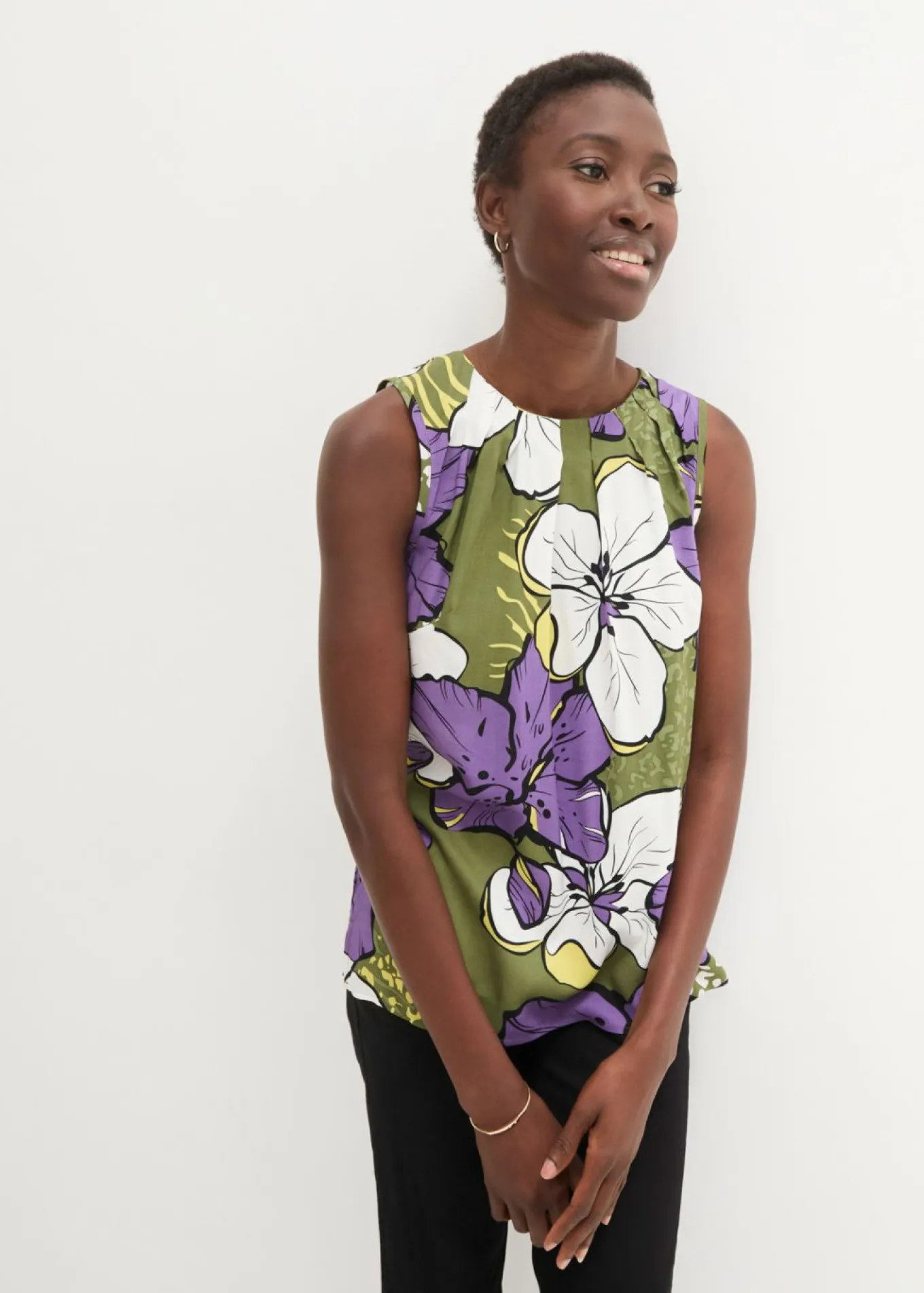 Blusa de viscosa