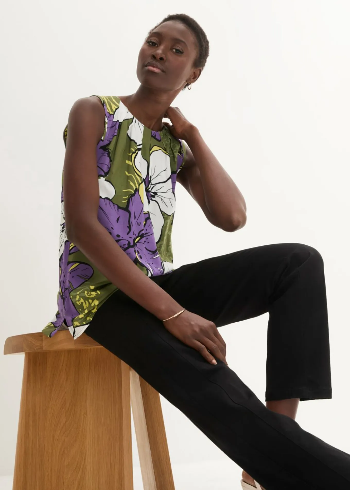 Blusa de viscosa
