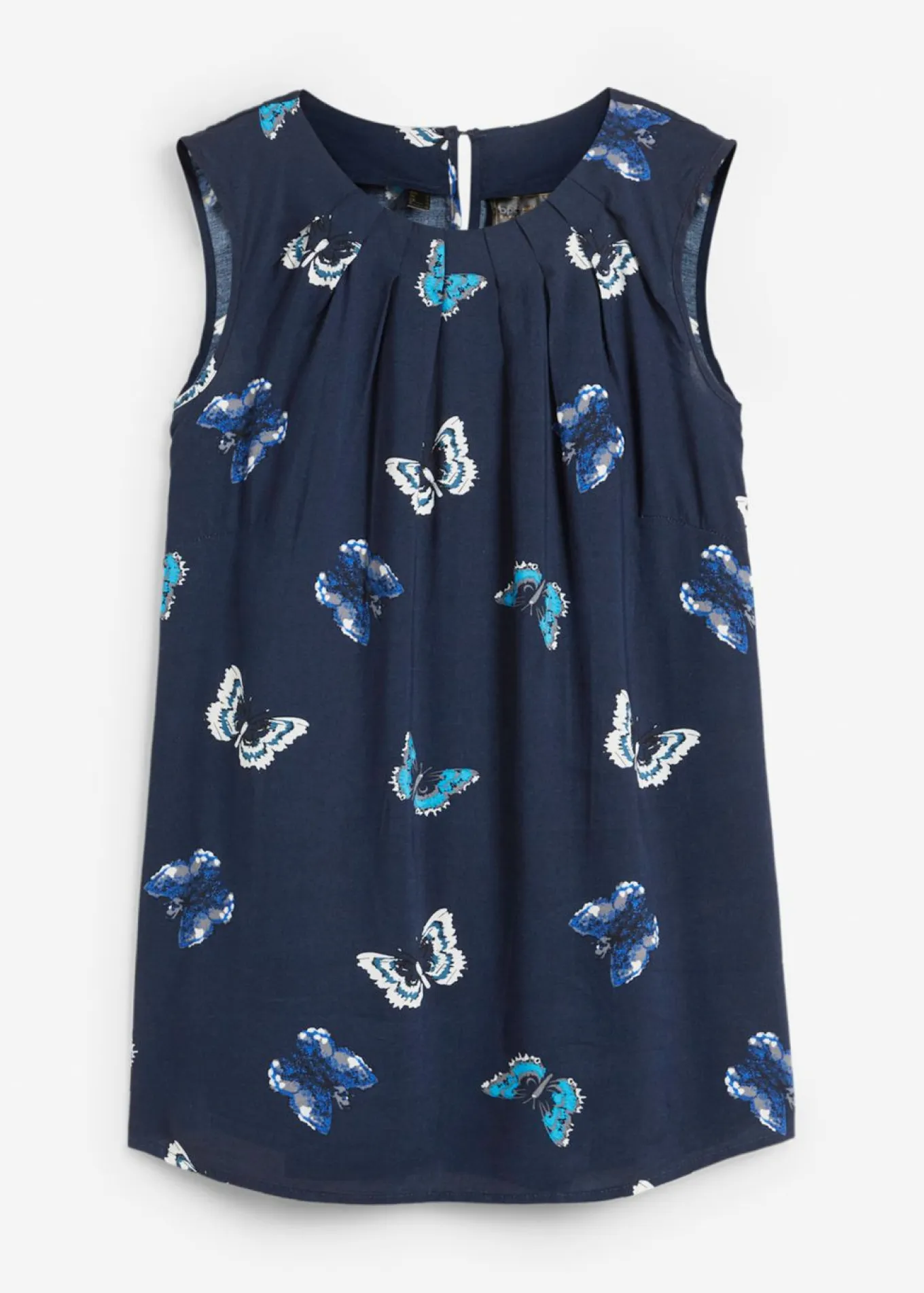 Blusa de viscosa fluida