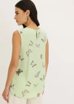 Blusa de viscosa fluida