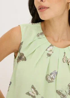Blusa de viscosa fluida