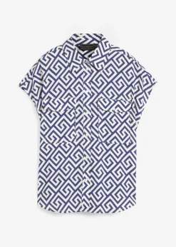 Blusa de viscosa fluida