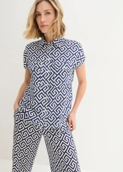 Blusa de viscosa fluida