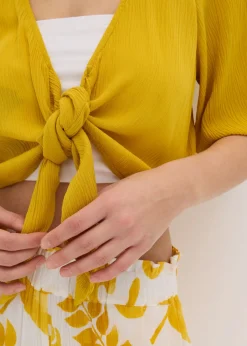 Blusa de viscosa fluida