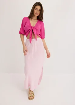 Blusa de viscosa fluida