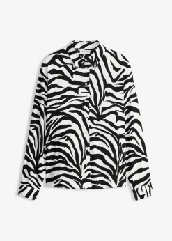 Blusa de viscosa fluida