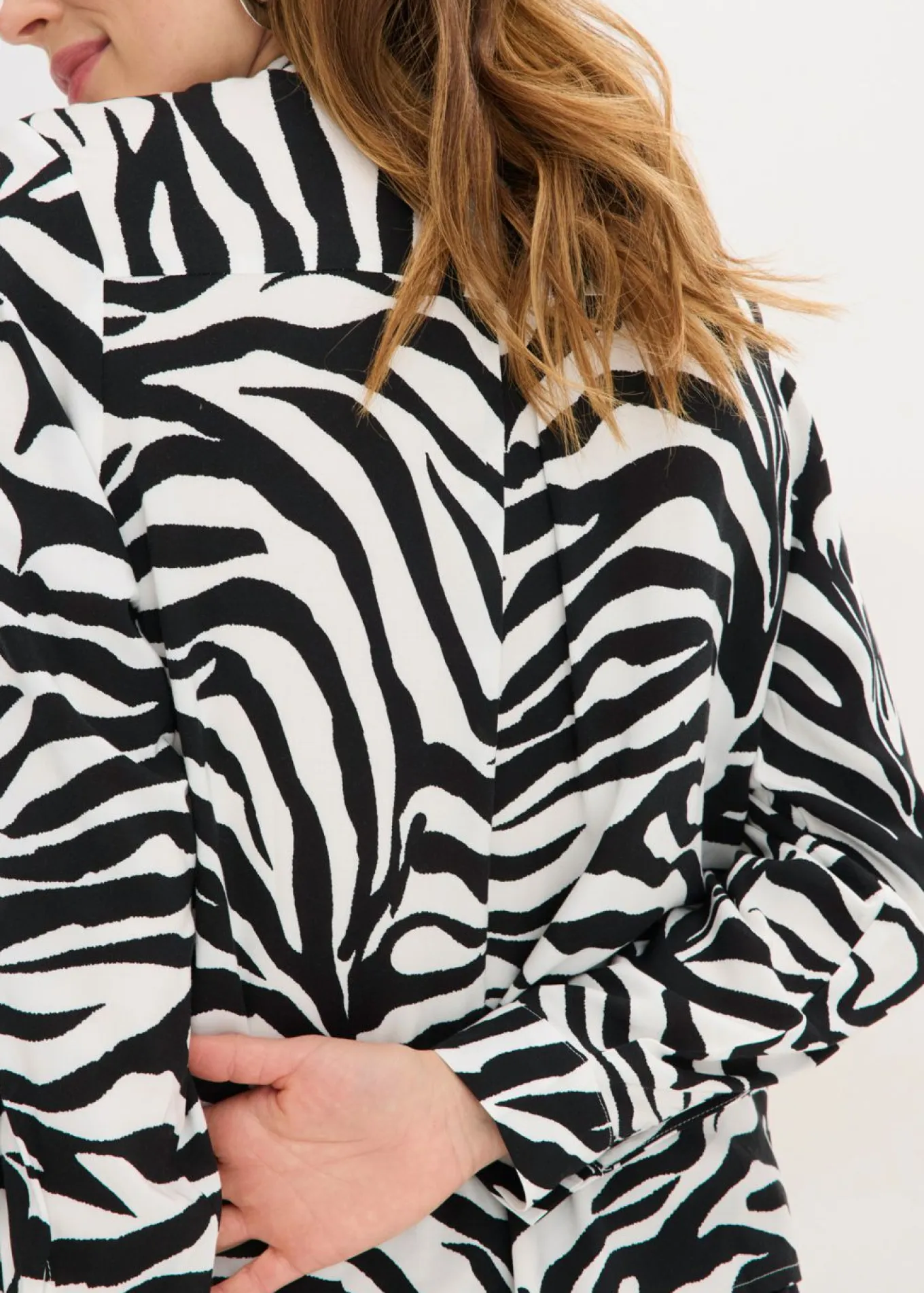 Blusa de viscosa fluida