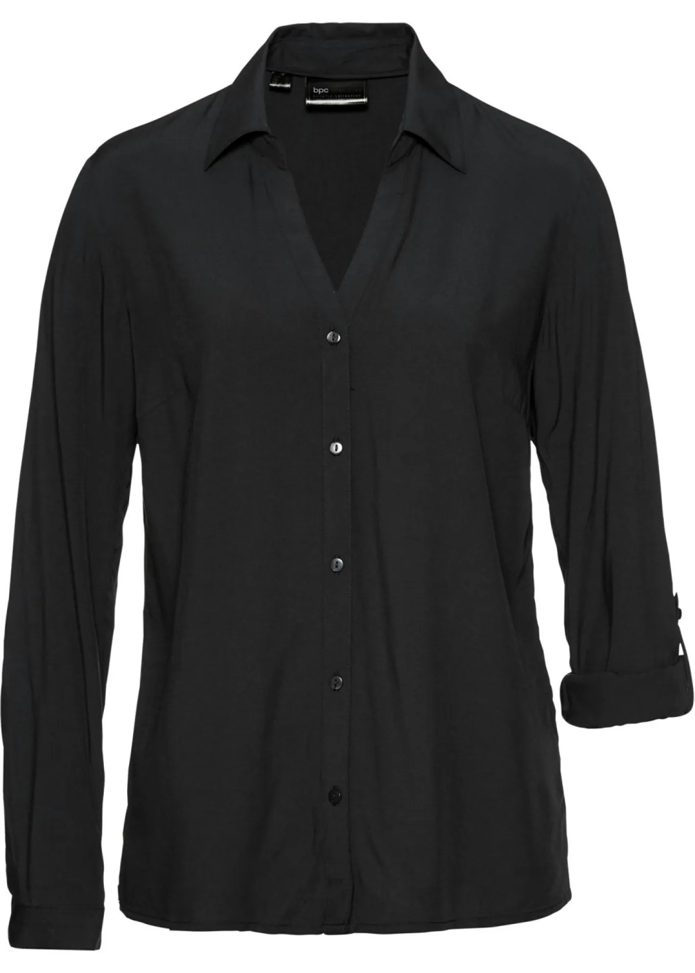 Blusa de viscosa fluida