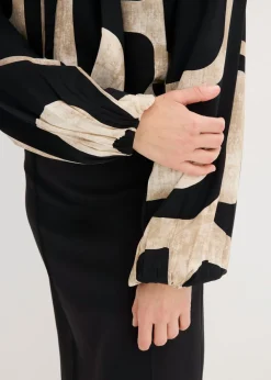 Blusa de viscosa fluida