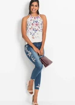 Blusa de viscosa fluida