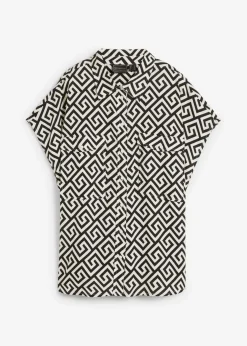 Blusa de viscosa fluida