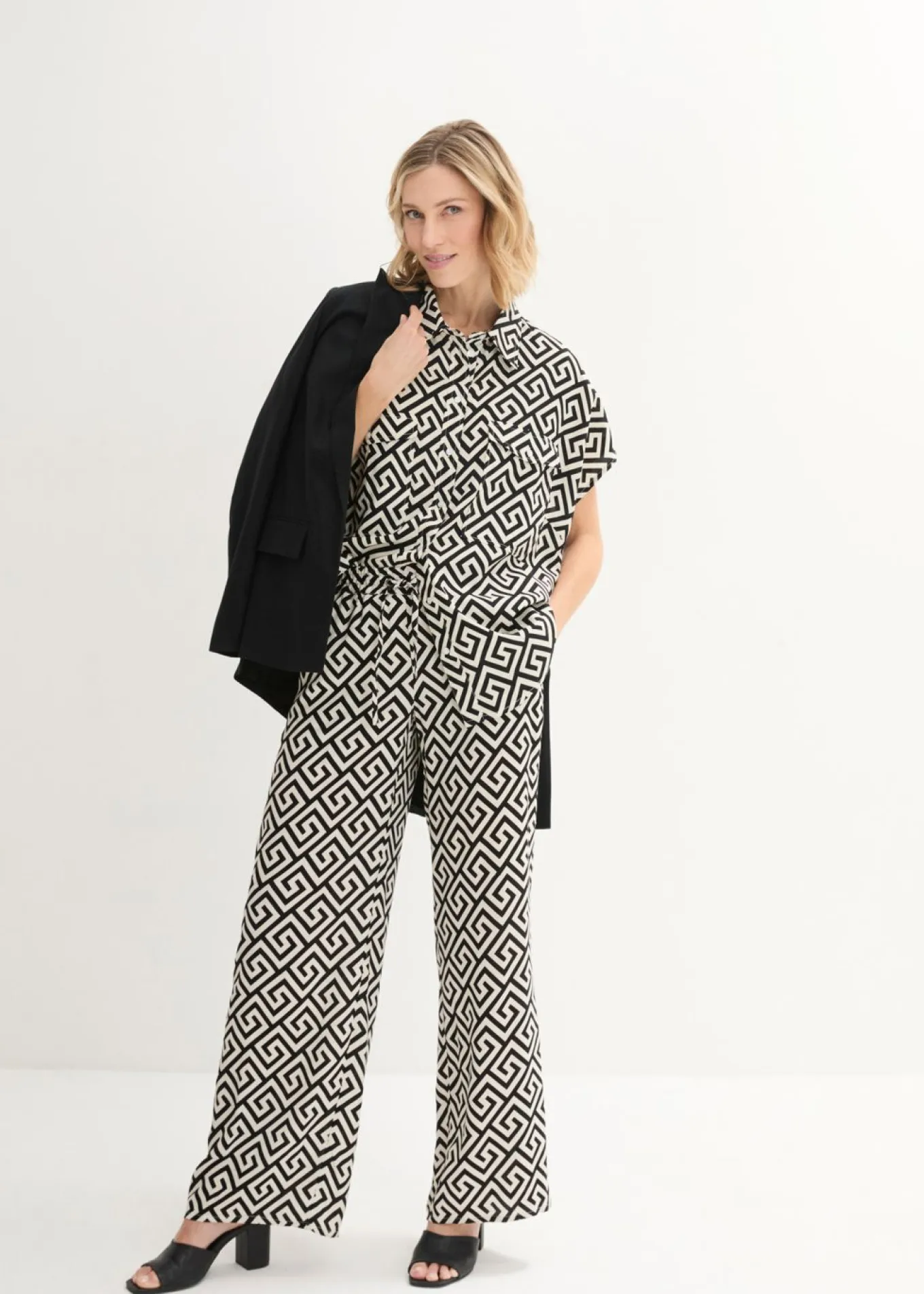 Blusa de viscosa fluida