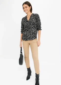 Blusa de viscosa fluida