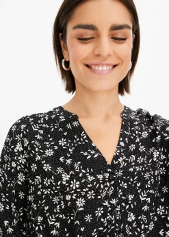 Blusa de viscosa fluida