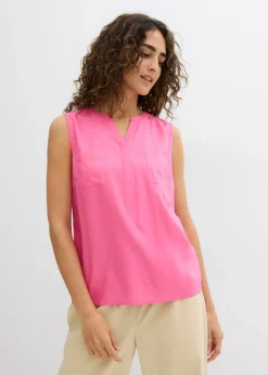 Blusa de viscosa fluida