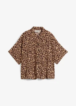 Blusa de viscosa fluida