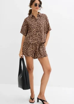Blusa de viscosa fluida