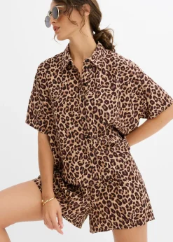 Blusa de viscosa fluida