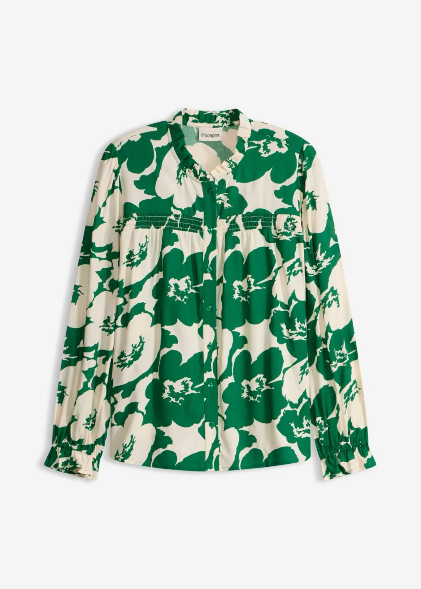 Blusa de viscosa fluida