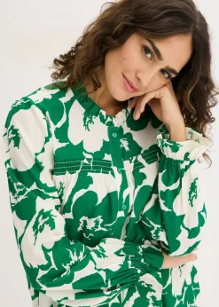 Blusa de viscosa fluida