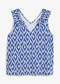Blusa de viscosa fluida