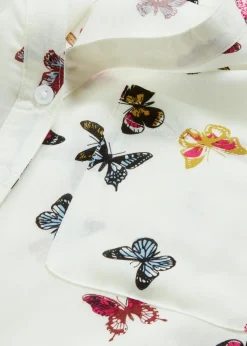 Blusa de viscosa fluida