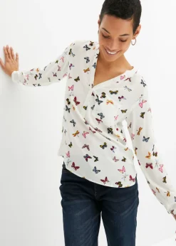 Blusa de viscosa fluida