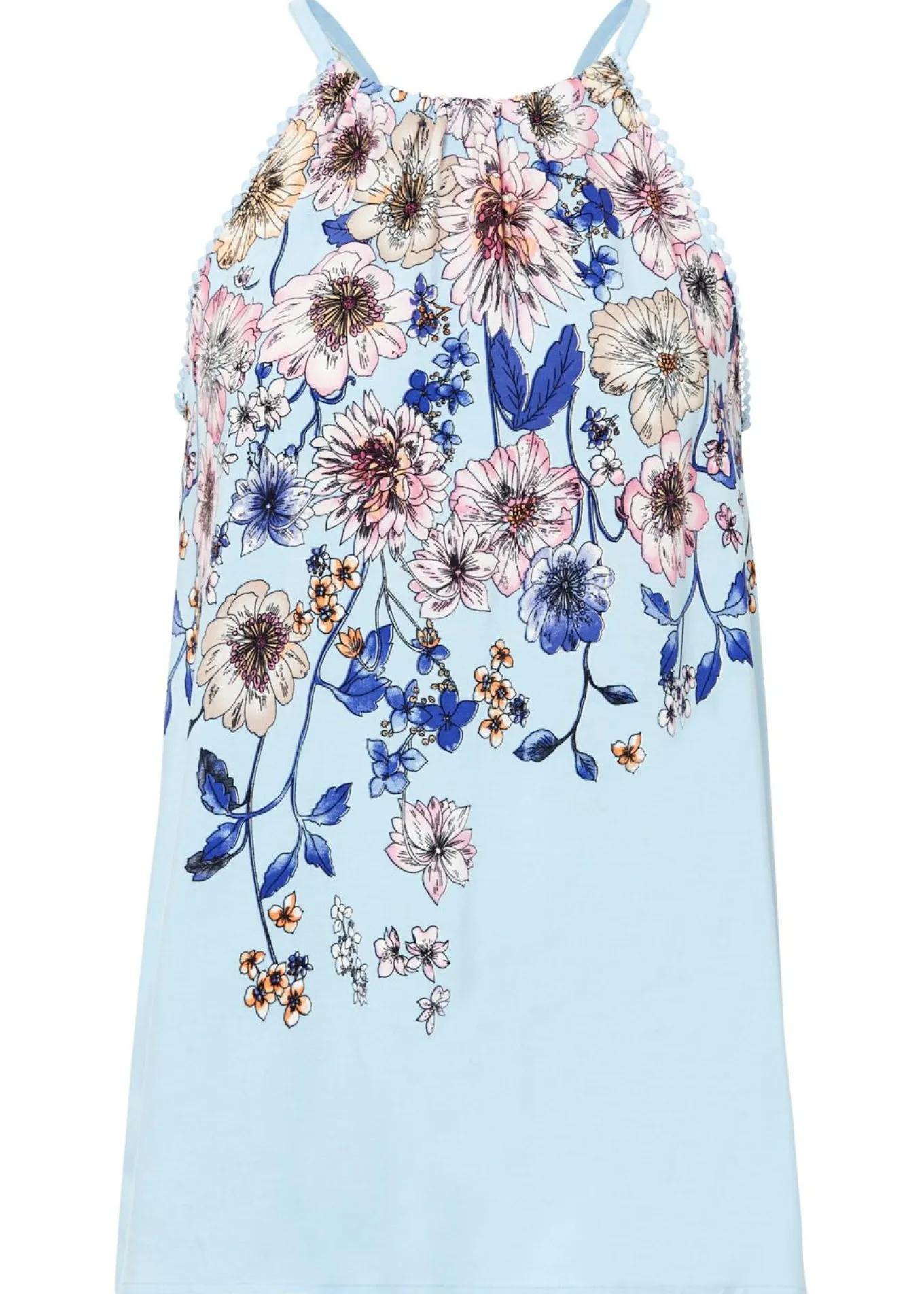 Blusa de viscosa fluida