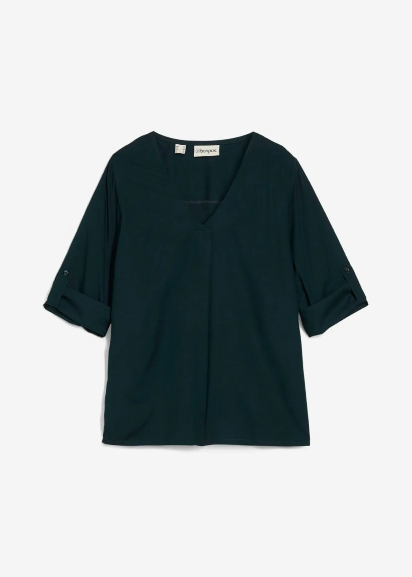 Blusa de viscosa fluida