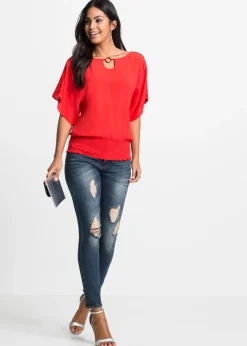 Blusa de viscosa pura
