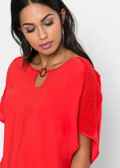 Blusa de viscosa pura