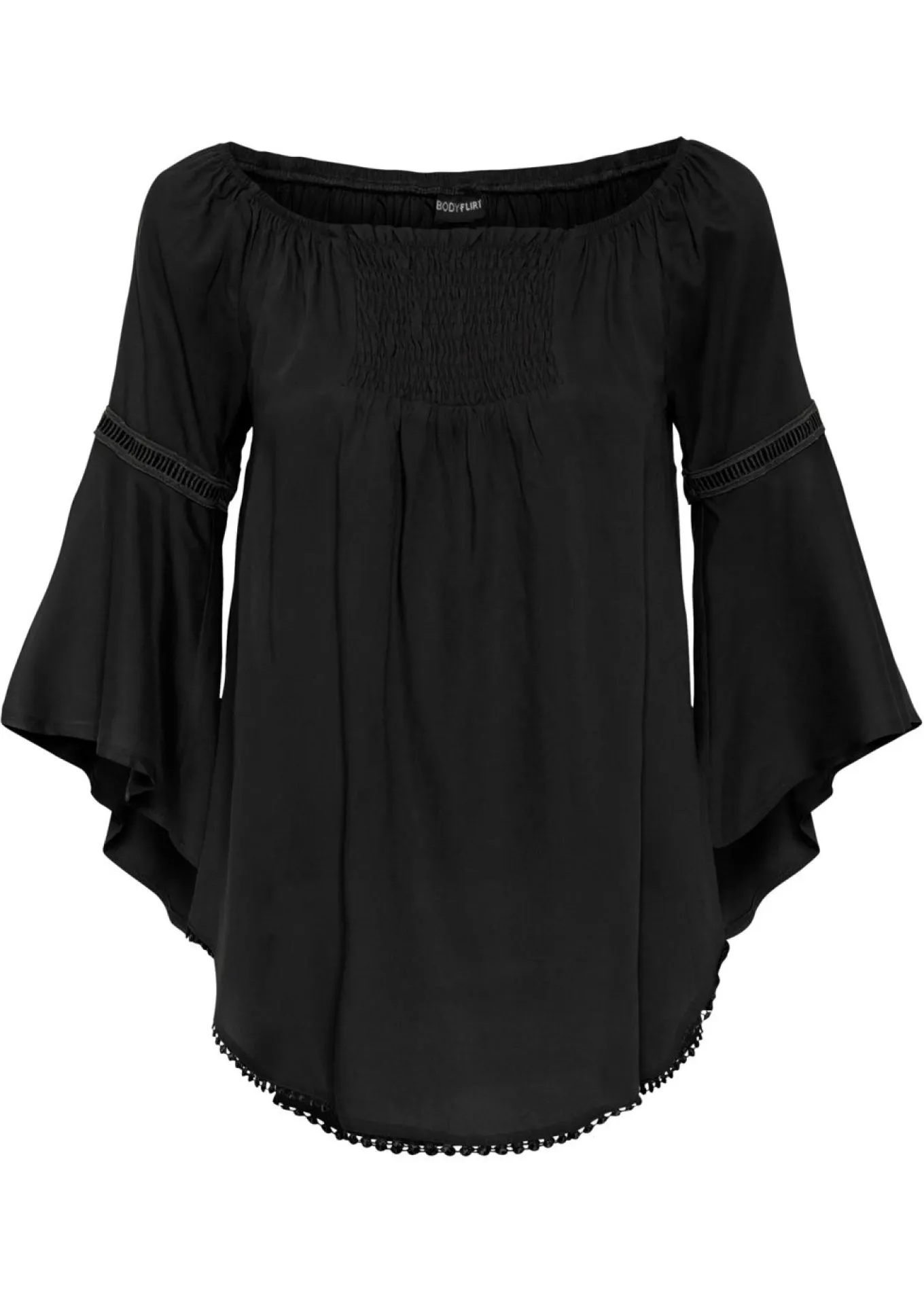 Blusa de viscosa pura