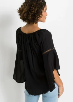 Blusa de viscosa pura