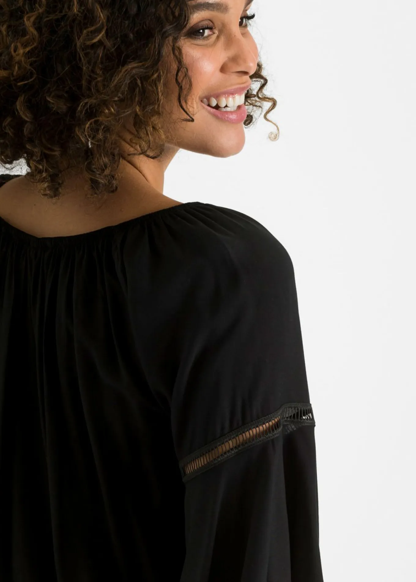 Blusa de viscosa pura