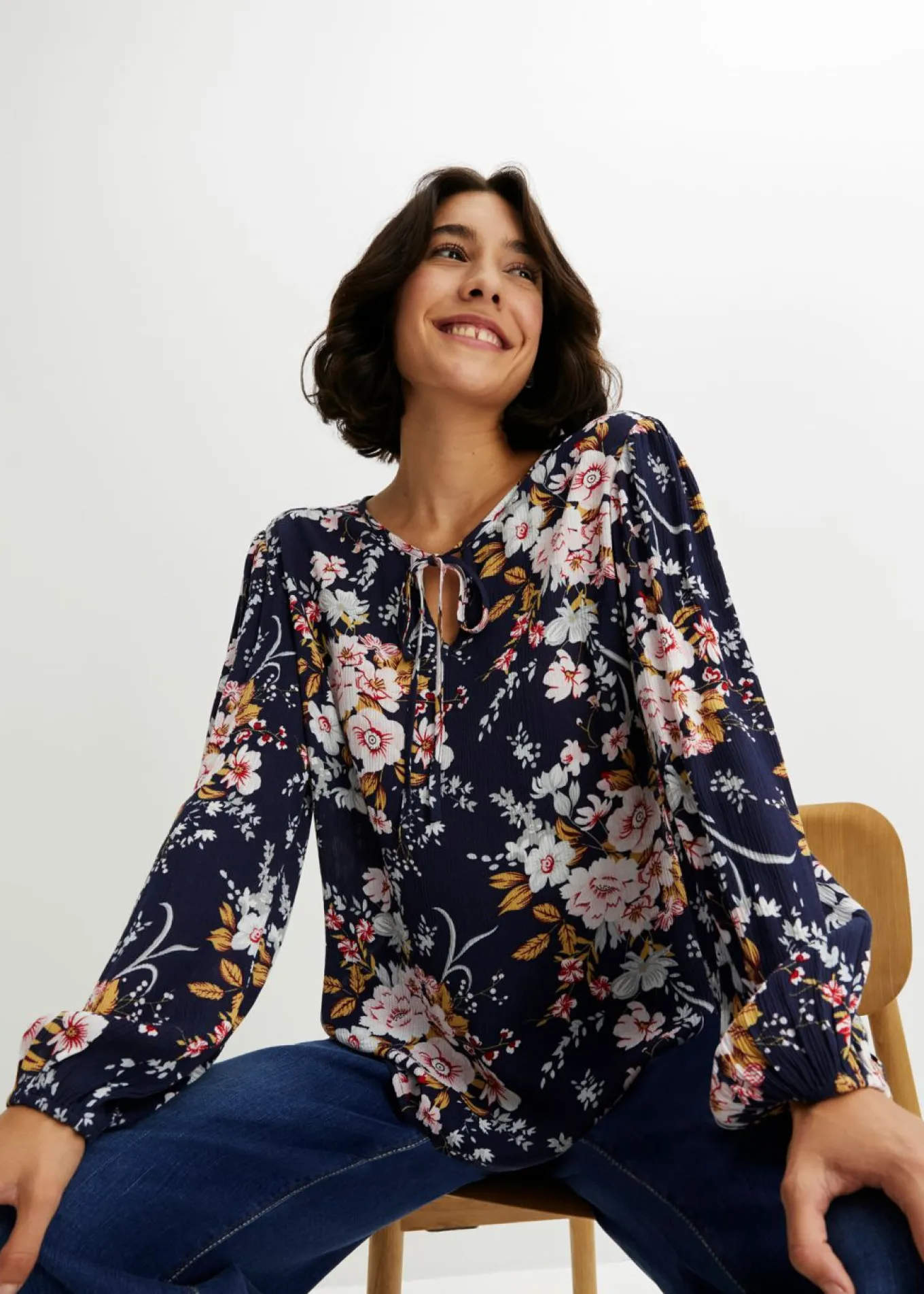 Blusa de viscosa pura