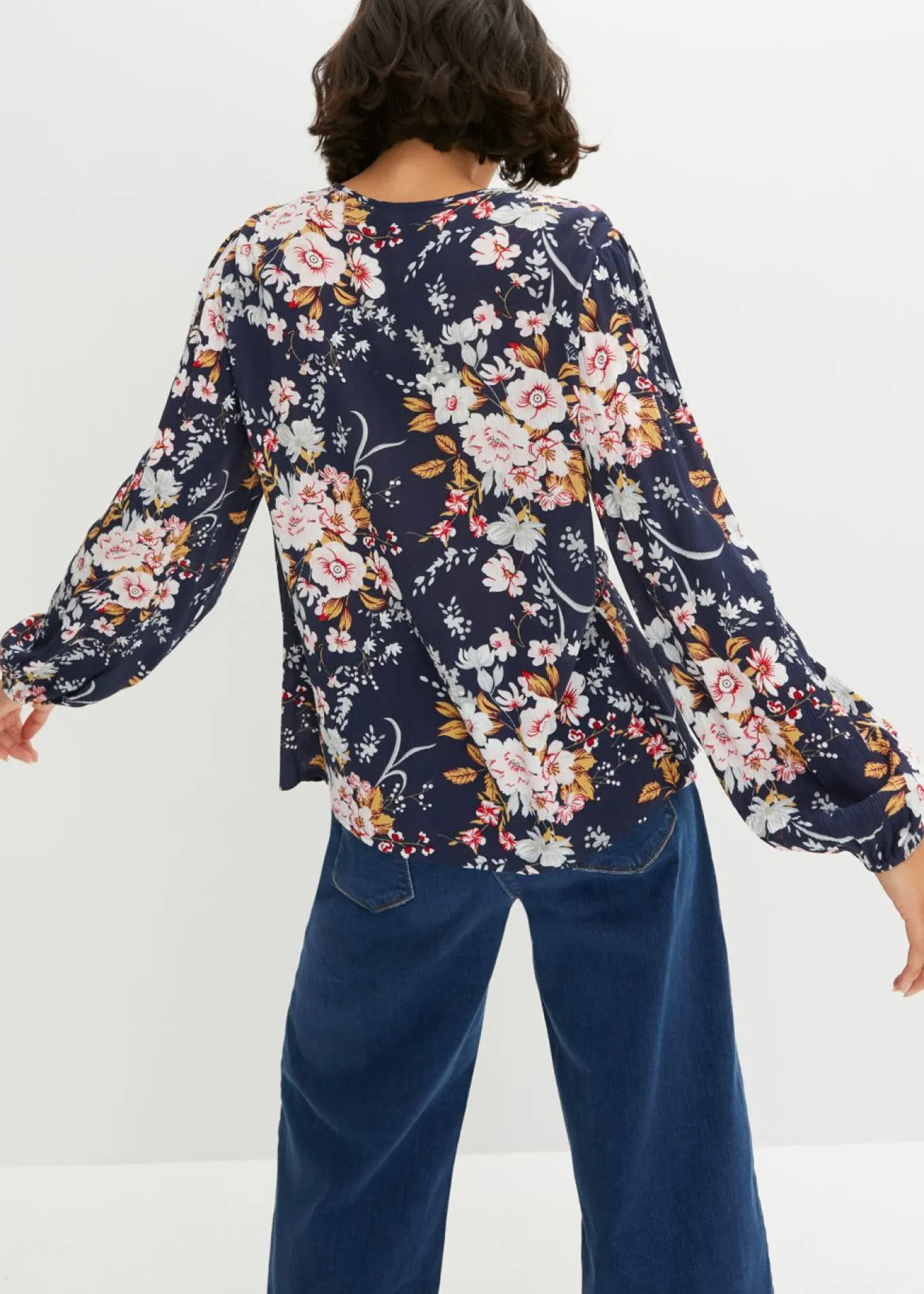 Blusa de viscosa pura