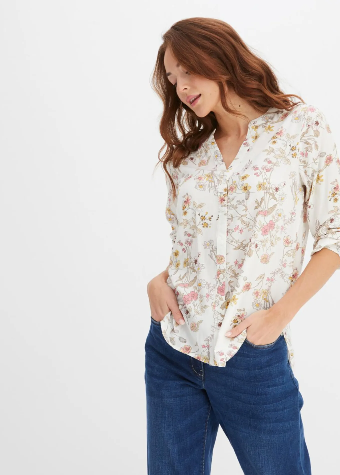 Blusa de viscosa pura