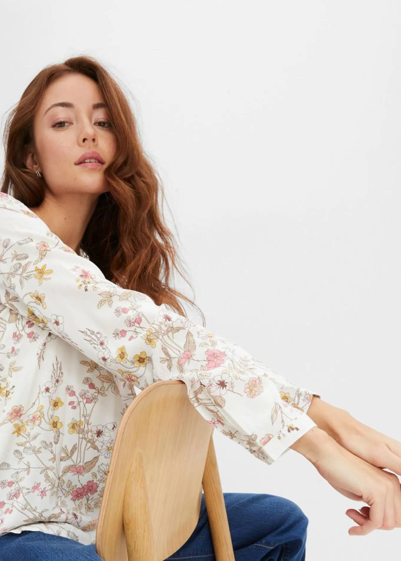Blusa de viscosa pura