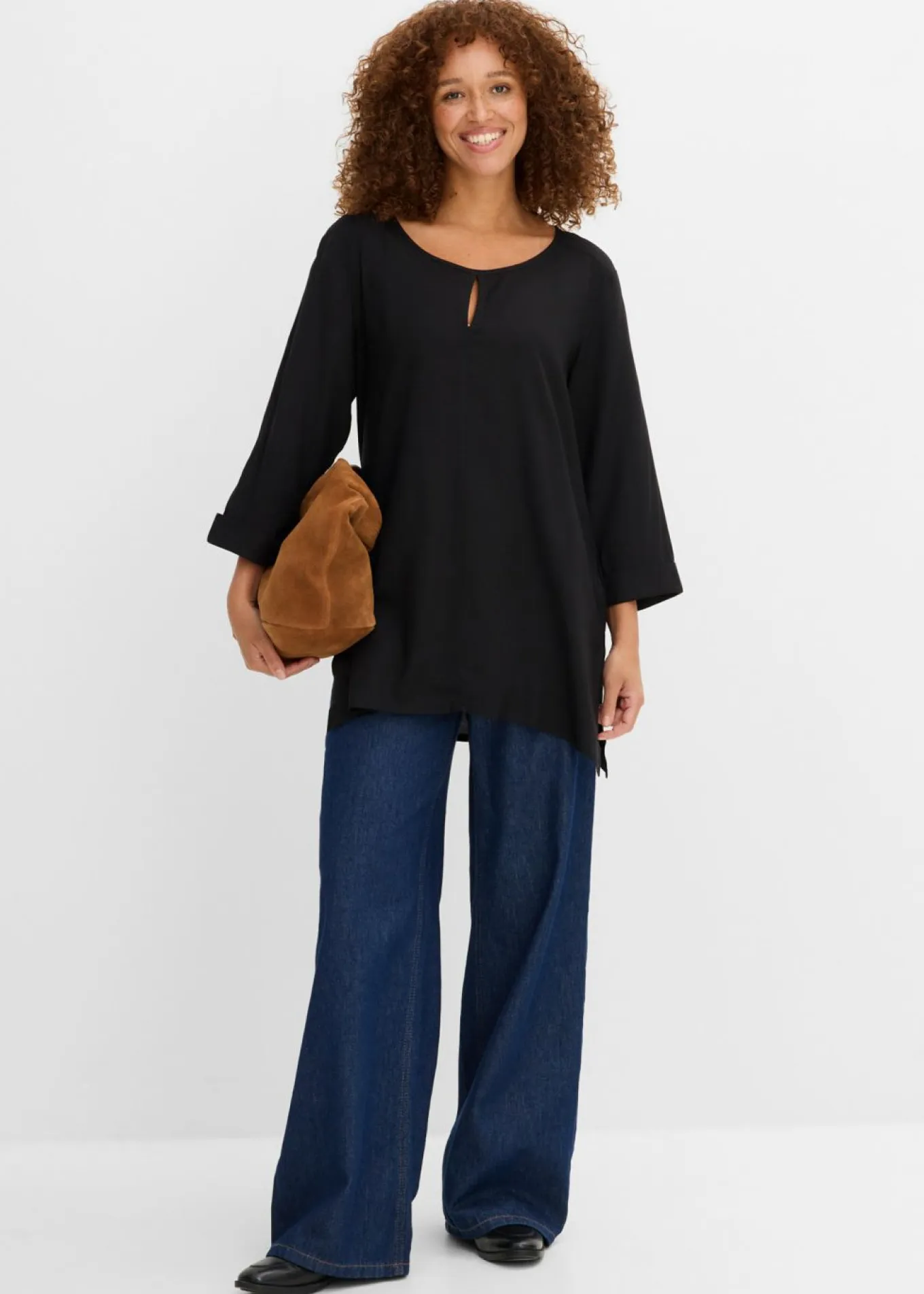 Blusa de viscosa pura