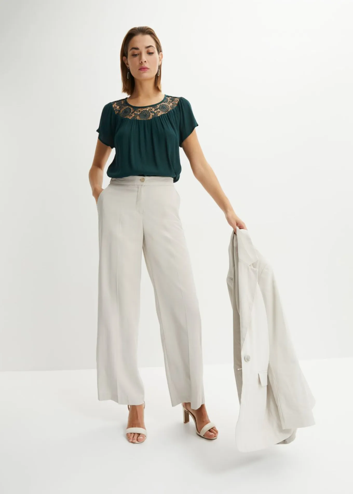 Blusa de viscosa pura