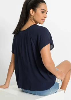 Blusa de viscosa pura