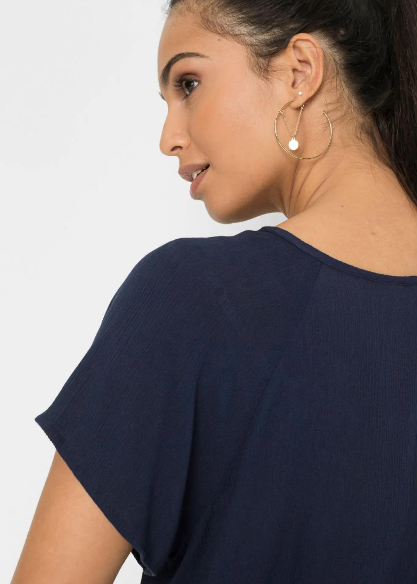 Blusa de viscosa pura