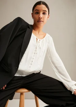Blusa de viscosa suave