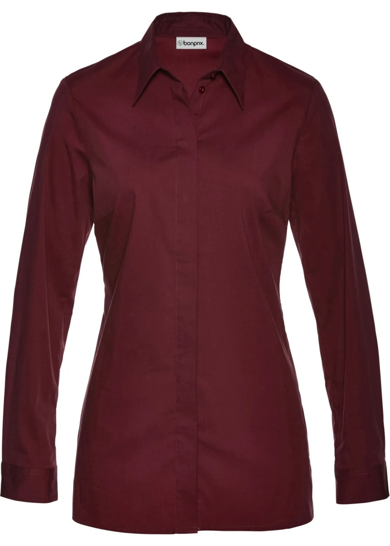 Blusa elástica larga