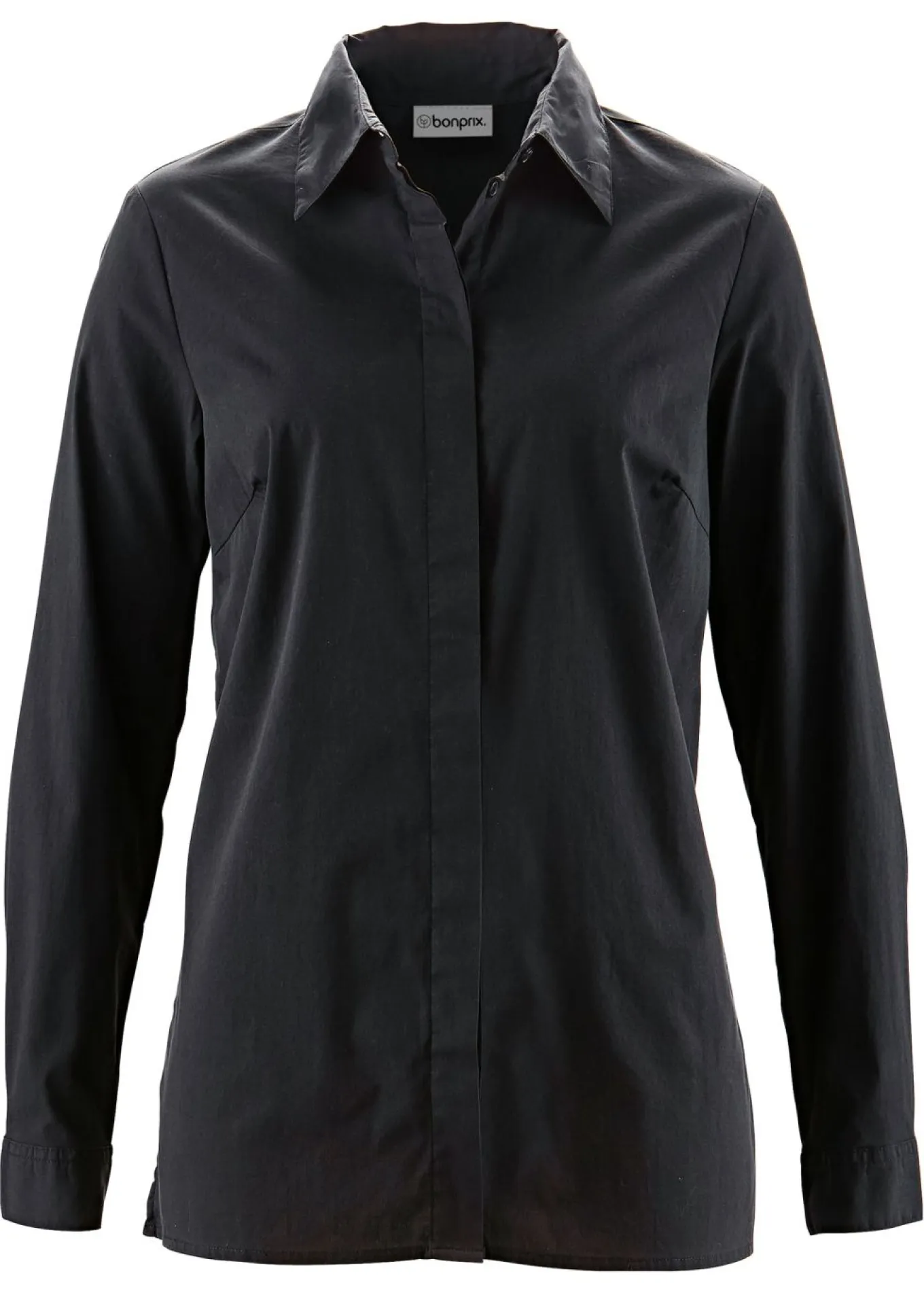 Blusa elástica larga
