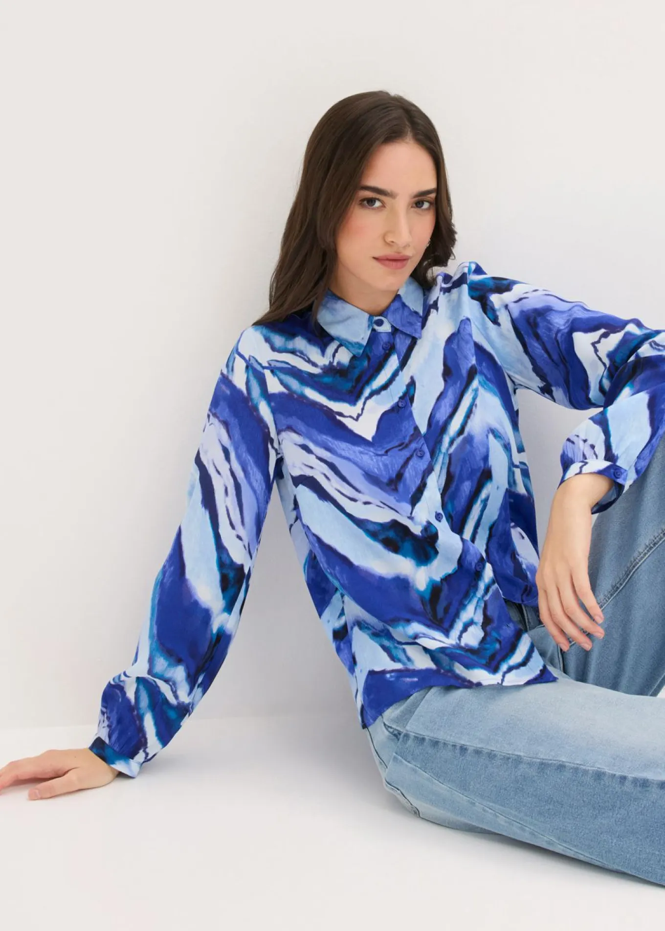 Blusa estampada