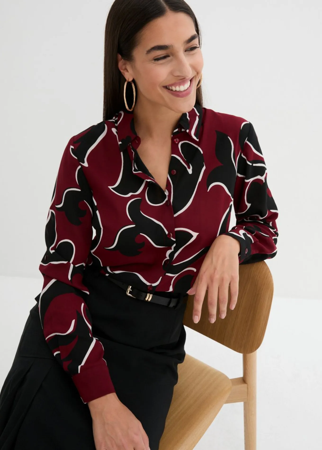 Blusa estampada