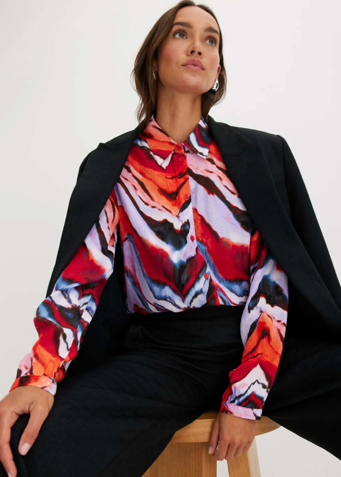 Blusa estampada