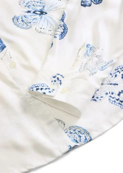 Blusa estampada de viscosa